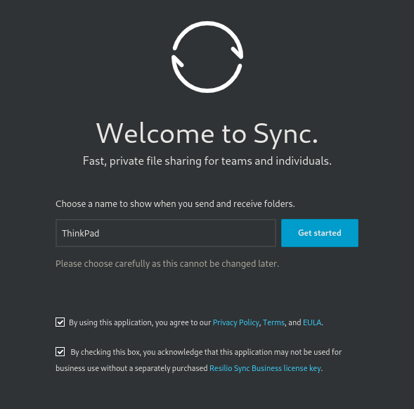 Установка Resilio Sync в Linux